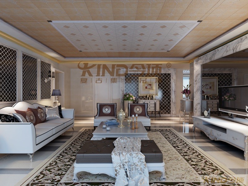 集成吊頂十大品牌，今頂復古集成吊頂